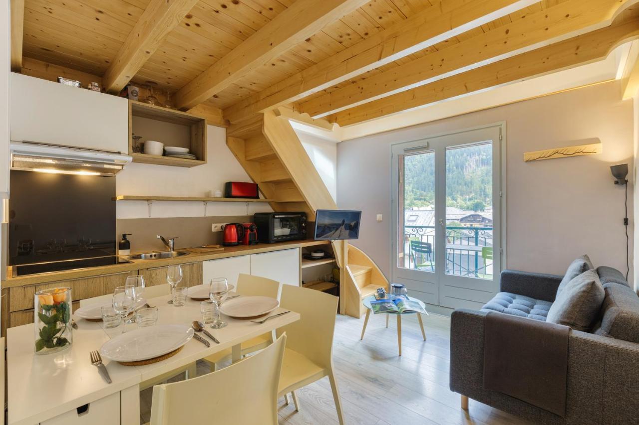 Central Duplex Apartment - Blanc Neige - Happy Rentals Chamonix Exterior photo
